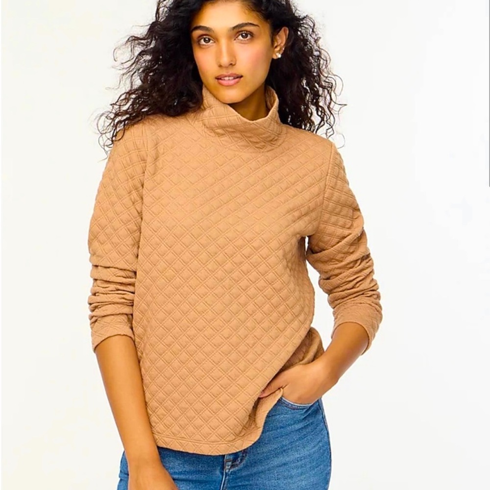 Brand new with tags J-Crew Equestrian Quilted Turtleneck